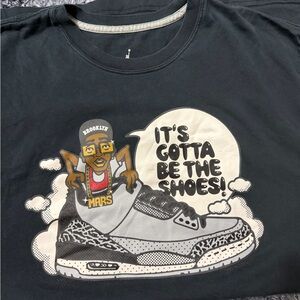 Nike Air Jordan Graphic Black Tee